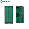 SATA 09312 6-piece cross-shaped micro screwdriver household repair and disassembly tool