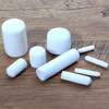 Thousands of pieces of light rubber protective cover wire cover round tube protective cap steel bar cover thread protection transparent white protective cover silicone hook cover PVC screw rod fiber optic cable insulation plastic plug sealing material piece inner diameter 17x25mm 20 pieces transparent
