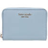 KATE SPADE wallet small bag LOGO 20% off solid color simple trendy 478Z8328BJ Chinese Valentine's Day gift Horizon Blue