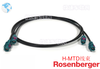 Rosenberg automotive Ethernet twisted pair shielded LCA-101-1000-Z-Z single cavity sky blue 1 meter one male and one female
