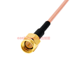 Oriental Xupu RG316 RF connecting cable BNC male to SMA male coaxial cable Q9 adapter cable extension cable BNC/SMA-JJ RG316-BNC/SMA-JJ 2m