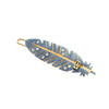 ALEXANDRE DE PARIS Bangs Clip Hairpin FARWEST Series Side Clip Feather Hair Accessories Headdress Women Z Feather