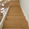 Huade imitation sisal plain stair carpet step non-slip carpet can be customized corner rest platform glue-free self-absorbing imitation sisal camel rectangle 75*24*4 cm vertical angle
