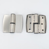 Bingyu stainless steel partition hinge, public toilet self-closing door removable hinge, all stainless steel on the left, 2 pieces BH-587