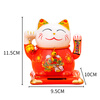 Extreme Space Lucky Cat Solar Powered Automatic Hand Waving Lucky Cat Living Room Ornament Store Opening Gift Housewarming Gift