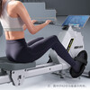 Heisman (healthmate) rowing machine home electromagnetic dual resistance aerobic fitness equipment indoor anaerobic exercise magnetic silent smart rowing machine white magnetic resistance adjustment/electromagnetic 32 resistance