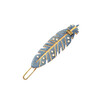 ALEXANDRE DE PARIS Bangs Clip Hairpin FARWEST Series Side Clip Feather Hair Accessories Headdress Women Z Feather