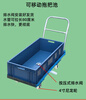 Mobile mop bucket mop truck factory commercial mop bucket cleaning mopping truck cleaning truck rectangular workshop water truck 80*40*34cm bottom row with trolley