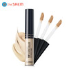 Dexian Korea THE SAEM Dexian Concealer Silky Liquid Foundation Concealer Covers Spots Dark Circles Lips No. 01 Bright Skin Color Single Color