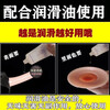 Jiuai manual artificial dildo wearable insertable male hollow artificial dildo same-sex condom extended and thickened large flesh-colored no gift for single purchase