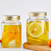 Scybe glass sealed jar can bottle storage jar honey bottle jam bottle bird's nest bottle Mog 500ml 4 pieces