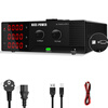 KUAIQU high-power program-controlled adjustable DC regulated power supply 30V10A20A30A programmable voltage and current output power supply program-controlled model 60V30A (USB+232 dual serial port)
