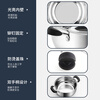 Chuidahuang soup pot 304 stainless steel thickened 22cm small milk pot for cooking noodles uncoated stew pot
