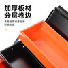 MYTEC metal tool box three-layer portable large box household folding storage box hardware repair tools auto repair 420 three-layer 5-bucket single portable tool box