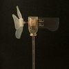 Yichen small micro wind turbine LED windmill wind power wind power example model without base