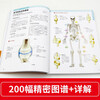 New 3D human anatomy diagram, human muscle anatomy, sports anatomy, section atlas, anatomy book textbook, professional basics of health anatomy and physiology, medical book anatomy atlas, more than 200 full-color precision atlas, human anatomy book