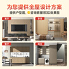 PIANO whole house customized tatami bed wardrobe bookcase integrated bedroom modern simple tatami customized bedroom furniture advance payment