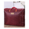 Vinoa 2 large thickened waterproof Oxford bag cotton quilt clothes storage bag moving bag duffel bag packaging bag burgundy upgraded thickened version (50*40) small size 2 pcs