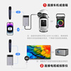 Chunmai wireless microphone karaoke microphone home KTV Xiaomi TV TCL microphone karaoke outdoor speaker dedicated Q1PRO carbon gray blue dual