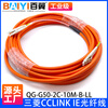 Mitsubishi CCLINK IE optical fiber cable QG-G50-2C-10M-B-LL QG-G50-2C-20M-B-L QG-G50-2C CCLINK IE optical fiber cable 5m