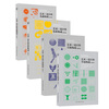 Genuine spot three major composition series textbooks (art design color + plane + three-dimensional + light trace composition, 4 volumes in total) four major compositions Asakura Naomi Four major compositions set 4 volumes (Asakura Naomi)