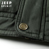 JEEP SPIRIT Jeep cotton jacket men's velvet thickened warm jacket men's autumn and winter high-end workwear cotton coat men's cotton jacket top