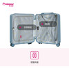Diplomat diplomat luggage Bubu co-branded cute student boarding universal wheel trolley case BB-L3303 series glacier blue (basic model - no password lock) 17 inches - suitable for short distances and can be boarded