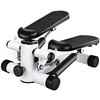 Aoji stepping machine, household pedal machine, home use in-situ jogging, fitness equipment, pedal machine, black and white model (lubricating oil + tools)