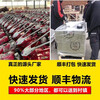 Cottage two-wheel drive micro-tiller, multi-functional small tillage machine, agricultural mountainous land weeding, ditching and soil loosening tractor 170F gasoline model + rotary blade rubber wheel