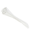 Jiuqiangu self-locking nylon cable ties, cable management tape, host installation, gardening, cable desktop cable management, wire binding, 7.6*500mm national standard white, 100 pieces/pack 0465