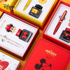 Disney (Disney) pen gift box for boys and girls, high-looking student pen, third grade ink bag pen set, pen birthday gift, Winnie the Pooh E0270W