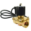 Jump spring normally closed solenoid valve underwater waterproof solenoid switch control valve 220V24V 4 minutes 6 minutes 1 inch copper coil DN50 2 inch AC220V