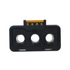 Three-phase integrated current transformer, accuracy 0.5, micro-small AC combined type 50/5 100/5 800/5 aperture 17.5mm 50/5A