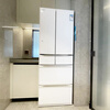 Hitachi (HITACHI) 540L multi-door refrigerator imported from Japan with large capacity dual cycle vacuum preservation automatic ice making dormancy preservation crystal white R-HW540RC national subsidy