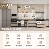 Ji Litian customized whole house customized kitchen cabinets and stove integrated household quartz stone countertops integrated kitchen cabinets cupboards storage cabinets 629/wall cabinet extension meters