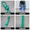 LINGS thin nylon rope outdoor binding rope plastic rope wear-resistant clothesline drying rope 10mm thick 100 meters long
