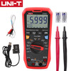 UNI-T digital multimeter intelligent anti-burn multimeter high-precision household voltmeter electrician special ammeter UT61D+ can measure temperature/large capacitance