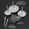 Huili's hand electric drill emery cutting blade electric grinding small slicing saw blade beautiful seam clearing glass jade grinding wheel polishing disc 45mm (10 pieces + 2 rods)