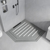 Fantasy Island sunken bathroom slate shower board bathroom foot non-slip stone floor tiles bathroom shower room floor pedal custom shower board 3-piece set including stone base square number 1.0