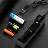 Ouhuayuan USB multi-function lithium battery charger can charge 18650/18500/18350/16650/16340/14500