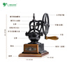 L-BEANS hand-cranked bean grinder household coffee bean grinder manual coffee machine grinder upgraded version grinding core wheel adjustable small handwheel bean grinding machine (carbon steel grinding core)