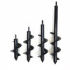 Longying ground drill supporting rechargeable electric hand drill auger drill bit garden vegetable planting flower soil drilling machine ground drilling drill bit diameter 3 cm x length 55 cm double-leaf drill bit