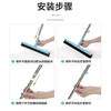 HOUYA floor wiper bathroom wiper glass scraper mop to sweep hair bathroom wiper mop to scrape the floor