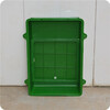 Small door green plastic letter box, backless outdoor rainproof hanging newspaper box, advertising delivery box, yellow