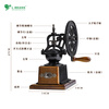 L-BEANS hand-cranked bean grinder household coffee bean grinder manual coffee machine grinder upgraded version grinding core wheel adjustable small handwheel bean grinding machine (carbon steel grinding core)