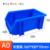 Jingku Shelves Parts Box Material Box Storage Box Tool Box Screw Box Hardware Box Classification Box Thickened Slanted Style 160*100*70mm