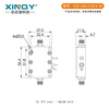 XINQY Xinqiyuan SMA female LNA gain 5V pre-RF low noise amplifier high linearity 0.05-4G 5V XQY-LNA-0.05/4-SE