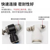 SL pneumatic trachea quick white joint throttle valve speed control valve SL4/6/8/10/12 cylinder M5-01 adjustable 02 blue SL8-01
