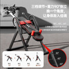 Bina inversion machine home fitness equipment inverted traction puller stretcher inverted lumbar chair inverted machine for elders and children flagship model red thickened square tube/shoulder rest/waist pad only inversion machine