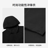 K-Boxing Men's Three-Proof Men's Jacket Autumn and Winter Outdoor Hooded Jacket|IOSR3110 Black 175/L